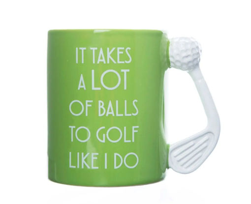 Picture of GOLF MUG TAKES A LOT OF BALLS